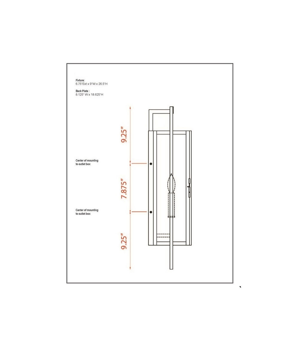 Thumbnail: Lucian - Outdoor Wall light