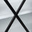 Thumbnail: Aurelia Black and White Metal Four Door Glass Cabinet