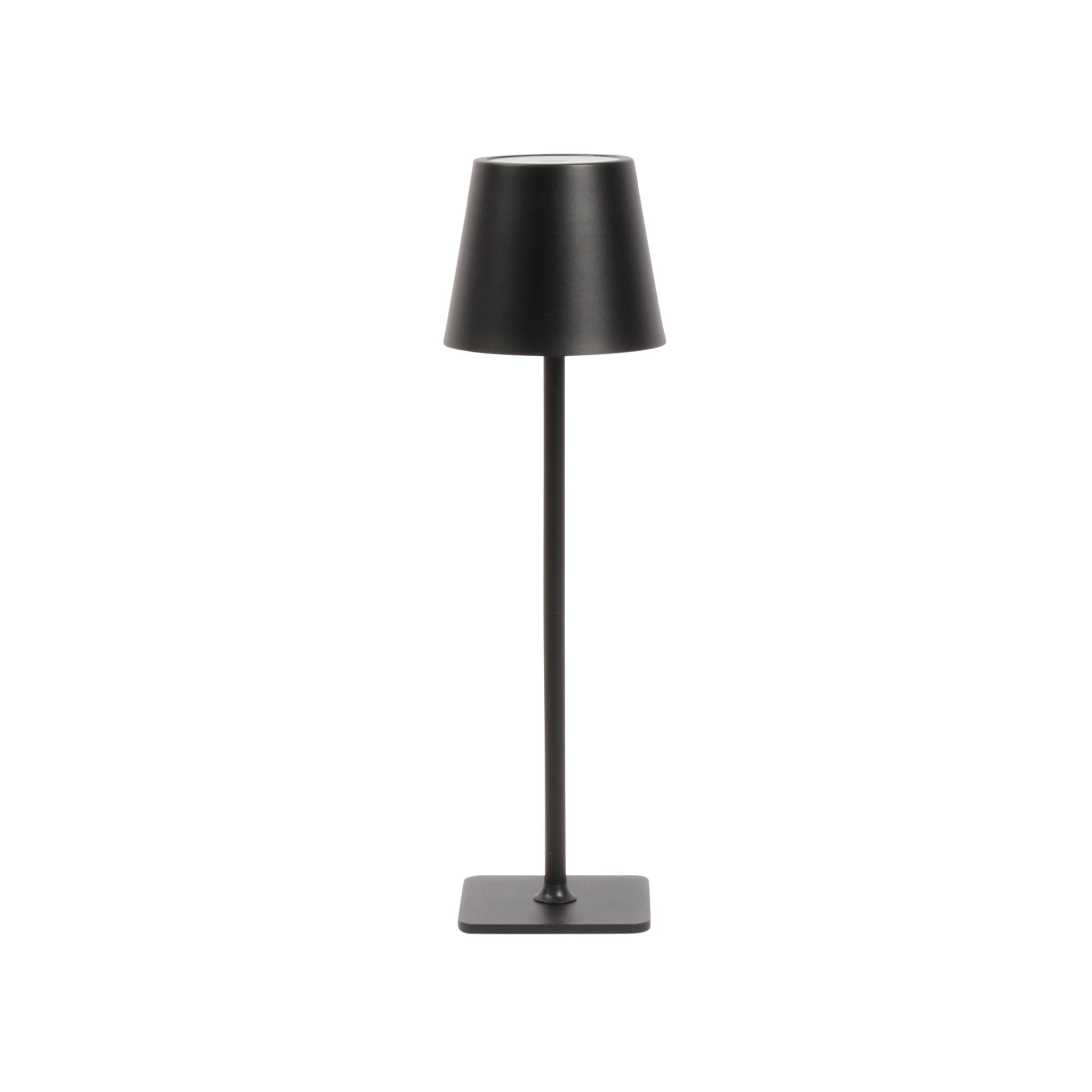 LED Tower Standing Touch Pillar Lamp - Black