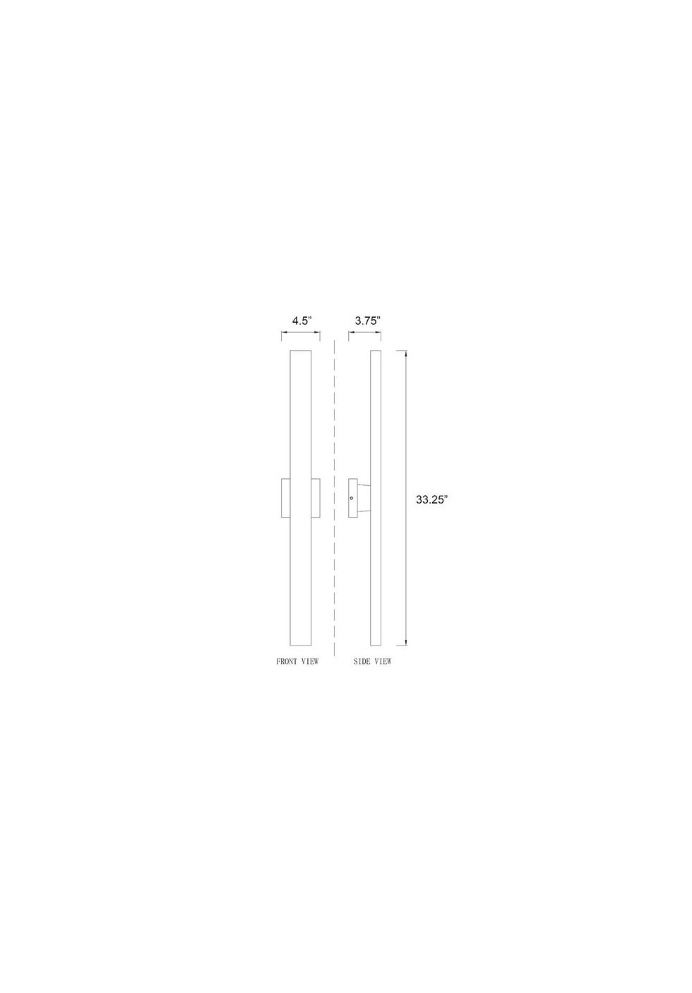 Thumbnail: Edge - Outdoor Wall Light