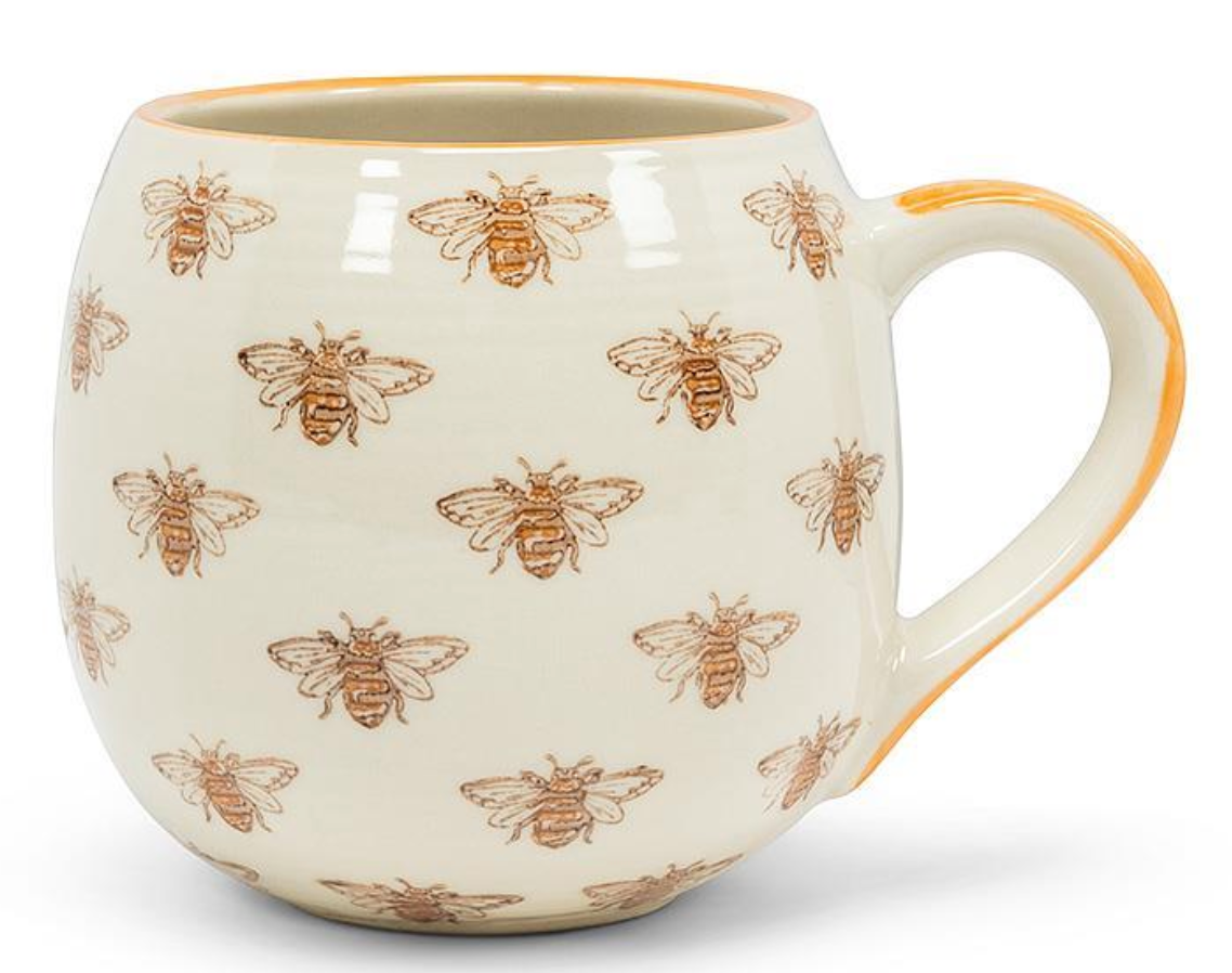 Allover Bee Ball Mug