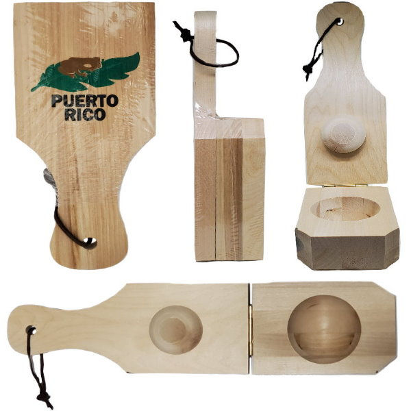 Thumbnail: Puerto Rico Wood Tostonera & Tostone Relleno Cup by Plantain