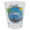 Puerto Rico Volky Car Shot Glass