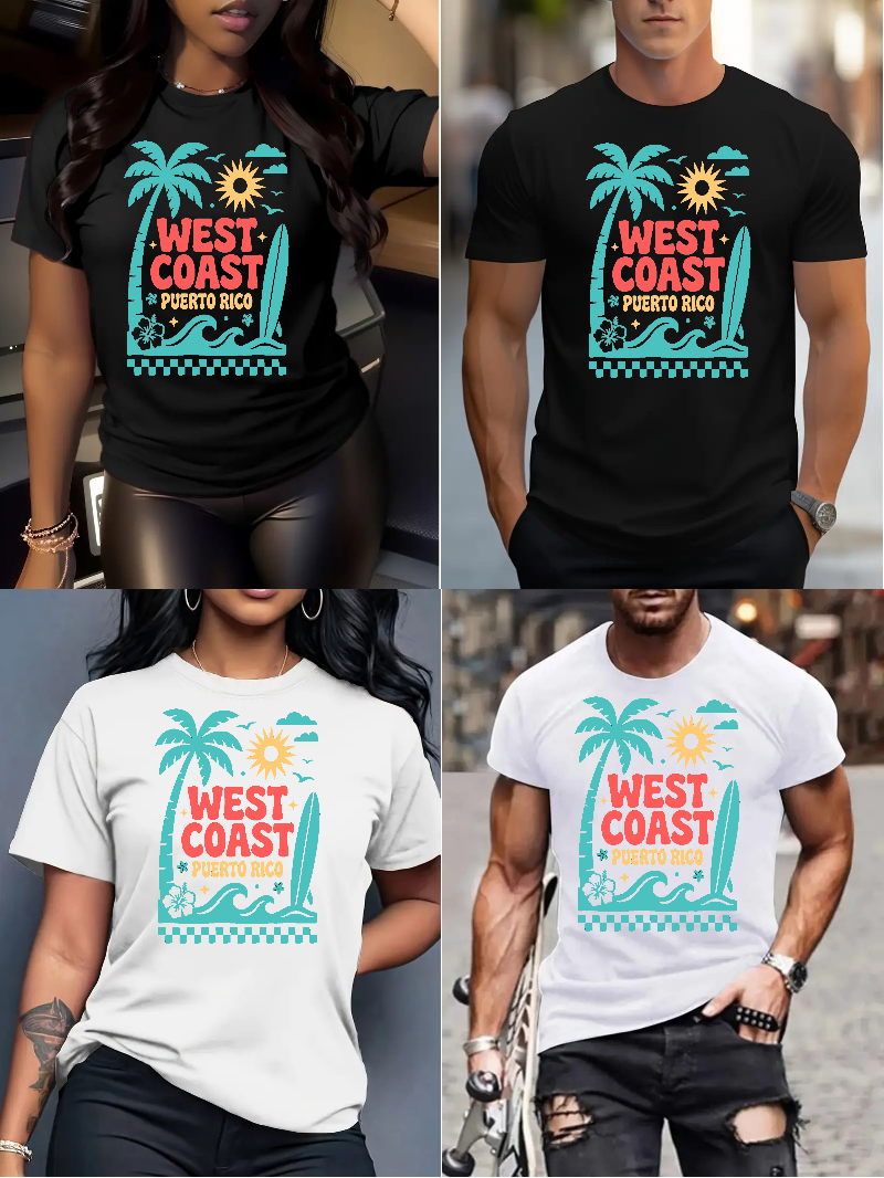 West Coast Puerto Rico Unisex T-Shirt