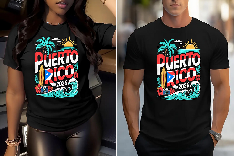Family Vacation Puerto Rico 2026 Unisex T-Shirt