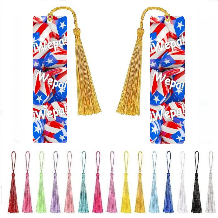 Wepa! & Puerto Rico Flag Bookmark