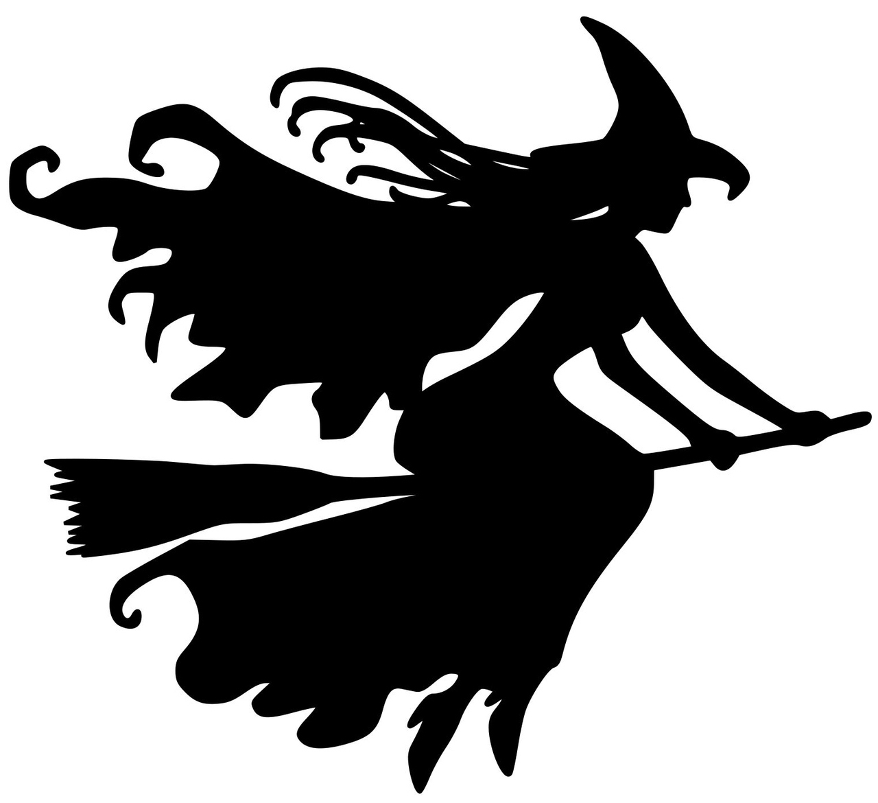 Witch Vinyl Sticker
