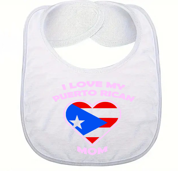 Thumbnail: Puerto Rico Reusable Baby Bibs