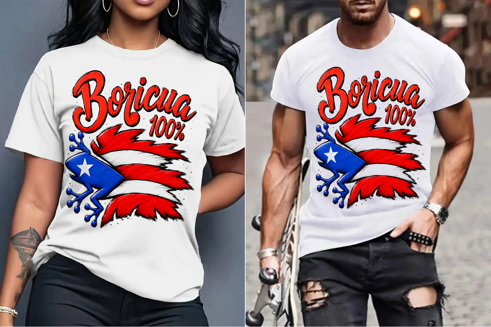 Boricua 100% Unisex T-Shirt
