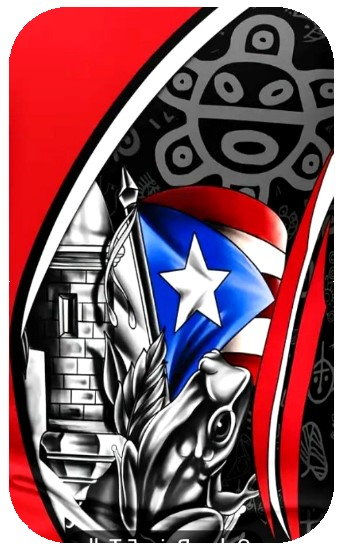 Thumbnail: Puerto Rico Flag & Coqui Magnet