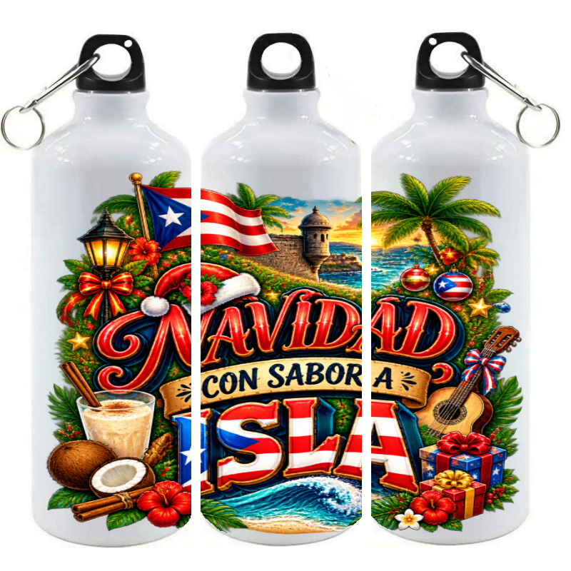 Thumbnail: Puerto Rico Christmas Stainless Thermos