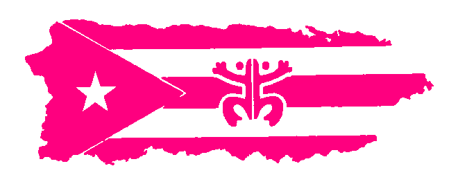 Thumbnail: Puerto Rico Island & Coqui Taino Vinyl Sticker