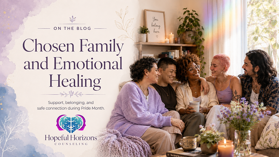 Chosen Family and Emotional Healing