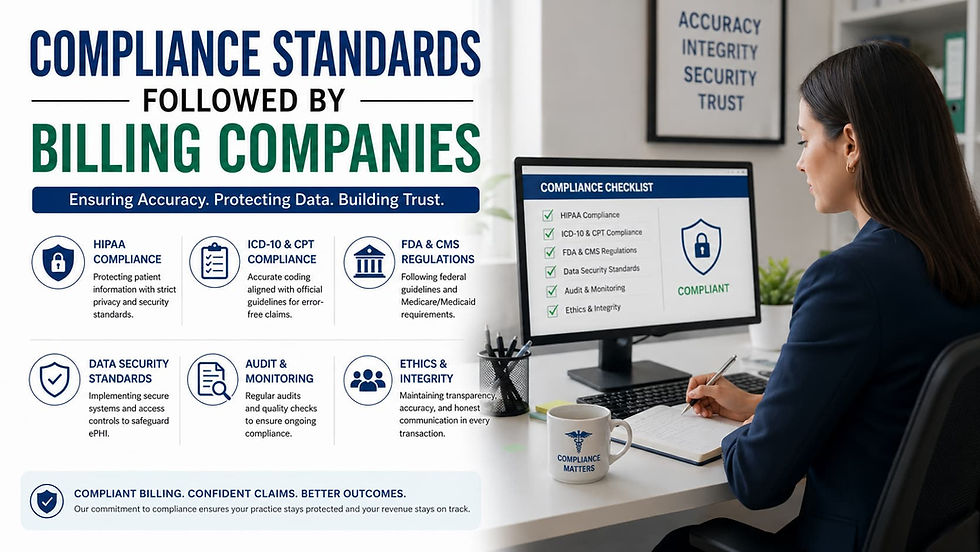 Compliance Standards Followed by Billing Companies