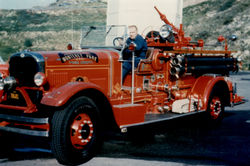 1935 SEAGRAVE ENGINE