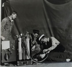 THE "INHALATOR" WITH CHIEF BRANHAM