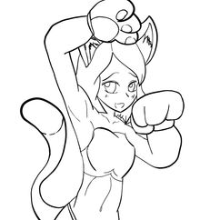 (3) ART street Monthly Illustration Contest September Theme_ Furry Line Art.jpg