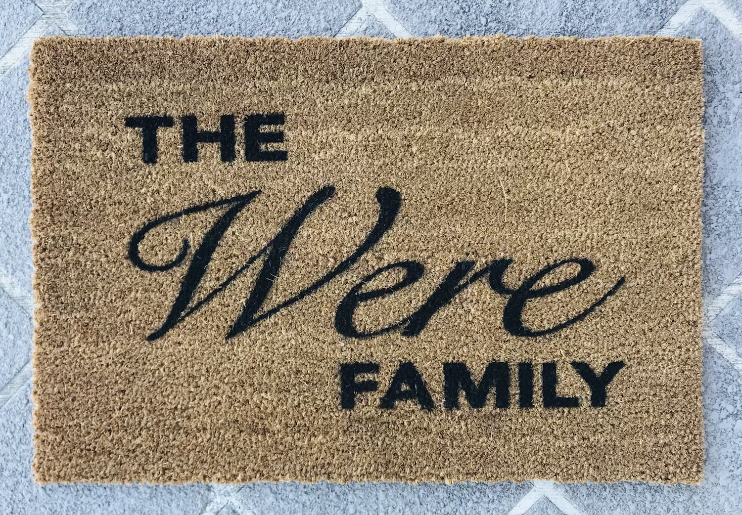 Personalised Doormat