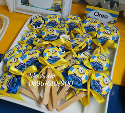 minion despicable me sweet corner dessert table surabaya sidoarjo cake ulang tahun kue ultah gresik 