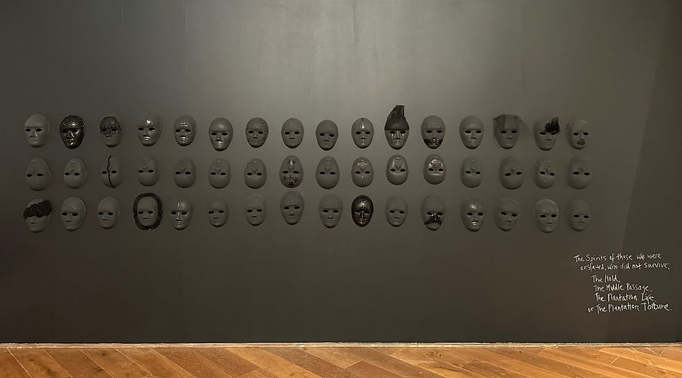 British artist Elsa James' Afro Dada works