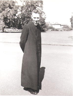 In Gonzaga grounds, August 1961.