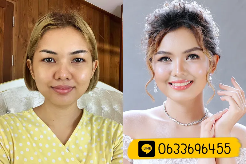 ช่างแต่งหน้าเจ้าสาวแปดริ้ว รับปริญญา แปดริ้ว ฉะเชิงเทรา ช่างแต่งหน้าเจ้าสาว รับปริญญา แปดริ้ว ฉะเชิงเทรา กับสไตล์การ แต่งหน้าเจ้าสาว ของ babimakeup จะเน้นการแต่งหน้าให้ดูเป็นธรรมชาติ โทนสีหวาน หรือโทนสีเข้มแล้วแต่เลือกได้ จะไม่แต่งหน้าหนักมากจนดูหนาหลอกตาหรือดูแก่เกินกว่าวัย อยากให้น้องๆมั่นใจได้ว่าเมื่อแต่งหน้าแล้วจะสวยสมวัยสดใส ซึ่งจะช่วยเสริมบุคลิกให้ตัวน้องๆ สวยอย่างมั่นใจได้แน่นอน ไม่ต้องกังวลถึงปัญหาผิวต่างๆ ไม่ว่าจะเป็นรอยแดง รอยดำจากสิว หรือรอยกระ เครื่องสำอางที่ออมใช้แต่งหน้า เป็นเครื่องสำอางเคาเตอร์แบรนด์ทุกชิ้น รับประกันความทน ผิวเด้งตั้งแต่เช้าจนเย็น โดยมีหลากหลายแบรนด์เพื่อให้สามารถใช้ได้กับทุกสภาพผิวของลูกค้าทุกๆท่าน ถ้าเราผิวขาว ผิวเข้ม ผิวสองสีล่ะ จะมีปัญหามั้ย? เรามีรองพื้นครบทุกเฉดสี บัณฑิตที่รับปริญญามีสีผิวขาว หรือ ผิวเข้ม กลัวหน้าลอย หรือ หน้าหมองคล้ำ ไม่ต้องเป็นห่วงค่ะ ออมช่วยเตรียมผิวให้อย่างดี ตั้งแต่การบำรุงผิวมาจนถึงการเลือกรองพื้นให้เข้ากับสีผิว หรือบางคนอยากได้หน้าสว่างๆหน่อย ก็ทำได้ค่ะ ถ่ายรูปออกมาสวยแน่นอน เราใส่ใจในทุกขั้นตอนของการแต่งหน้า ปรับแก้โครงหน้า ปรับแก้ปัญหาของสภาพผิวแบบต่างๆ และเสริมจุดเด่นของน้องให้สวยยิ่งขึ้น โดยคำนึงถึงความมั่นใจของน้องบัณฑิตเป็นหลักค่ะ สำหรับทรงผมรับปริญญา หากมีแบบที่ชอบ บัณฑิตทุกท่านสามารถเลือกมาเองได้ หรือลองปรึกษากับช่างผมในทีมเพื่อหาทรงที่เหมาะกับโครงหน้า สไตล์แต่งหน้า และช่วยเสริมบุคลิกของน้องๆก็ได้เช่นกันค่ะ ในแต่ละวัน เราจะรับแต่งหน้าจำนวนจำกัด เพื่อ เน้นที่คุณภาพ โดยจะเก็บรายละเอียดการแต่งหน้าน้องแต่ละคนให้สวยสมบูรณ์ที่สุด ถ้าน้องๆทราบวันเวลาที่ชัดเจนแล้ว แนะนำว่ารีบติดต่อสอบถามตั้งแต่เนิ่นๆ นะคะเพื่อล๊อคคิวแต่งหน้าไว้ก่อน โดยการโอนมัดจำล่วงหน้า เมื่อล๊อคคิวแล้วก็สบายใจได้เลย ไปจัดการเรื่องสำคัญอื่นต่อได้ ปล่อยเรื่องการแต่งหน้าทำผมในวันรับปริญญาวันที่สำคัญที่สุดอีกวันของน้องให้เป็นหน้าที่ของ " babimakeup ช่างแต่งหน้าเจ้าสาว รับปริญญา แปดริ้ว ฉะเชิงเทรา " เองค่ะ ขอการันตีด้วยประสบการณ์แต่งหน้ากว่า 10 ปี ที่สำคัญเราให้บริการอย่างจริง ใส่ใจลูกค้า เราใช้เครื่องสำอางที่มีคุณภาพสวยติดทนทั้งวัน อุปกรณ์สะอาดมั่นใจได้เเน่นอน เเละยังมีทีมทางคุณภาพคอยให้บริการอีกด้วย BABi MAKEUP ให้บริการแต่งหน้าเจ้าสาว - ทำผมเจ้าสาว โดยช่างแต่งหน้าเจ้าสาวที่มีประสบการณ์ในการแต่งหน้ามากว่า 10 ปี ยินดีให้บริการเจ้าสาวทุกท่านด้วยความจริงใจค่ะ ไม่ว่าจะเป็นแต่งหน้าเจ้าสาว แต่งหน้ารับปริญญา แต่งหน้าออกงาน แต่งหน้าถ่ายแบบ แต่งหน้าถ่ายโปรไฟล์ และเปิดสอนแต่งหน้าตัวเอง แต่งหน้าประกอบชีพ ในราคาประหยัด ขอบคุณเจ้าสาวทุกท่านที่ไว้วางใจมาแต่งหน้าเจ้าสาวกับเรา เราจะรักษามาตรฐานของเราต่อไปเพื่อให้เจ้าสาวที่มาแต่งหน้าเจ้าสาวกับเราได้สวยปังมั่นใจกลับไป แต่งหน้าเจ้าสาว ไม่เกิน 5,000 บาท