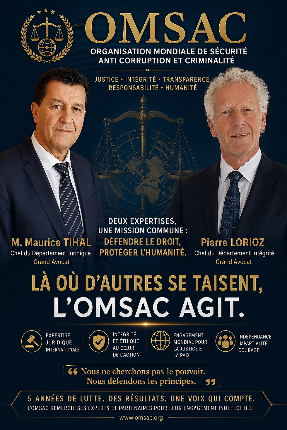 Justice internationale : les alertes de l’OMSAC confirmées par l’évolution des débats internationaux