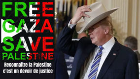 STOP COW-BOY : L’OMSAC dénonce les menaces de Donald Trump contre les États reconnaissant la Palestine