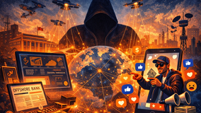 Architecture financière de l’économie de l’influence :Risques fiscaux, blanchiment et souveraineté numérique