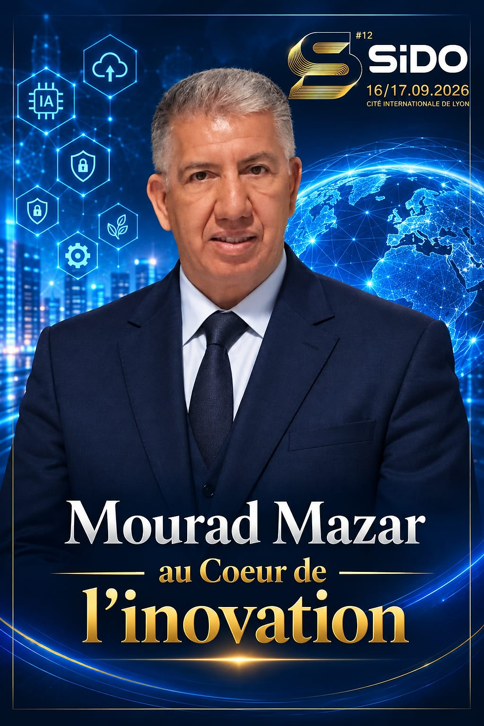 SIDO 2026 : L'OMSAC et son président Mourad Mazar, invités d'honneur au cœur de la révolution technologique à Lyon