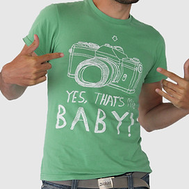 Green My Baby Tshirt 