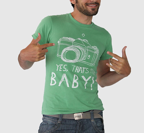 Green My Baby Tshirt