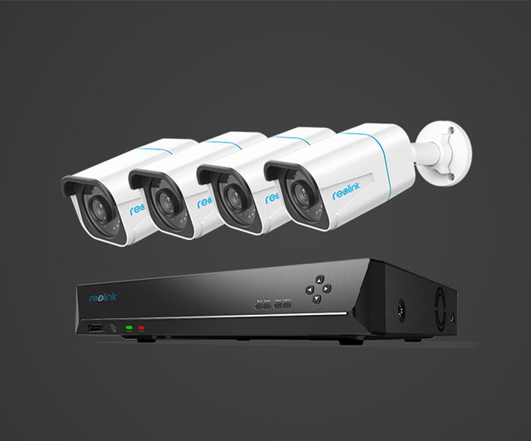 Reolink RLK8-810B4-A Black Bundle