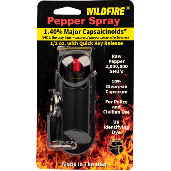 Pepper Shot WildFire MC 1/2 oz Halo Holster Black