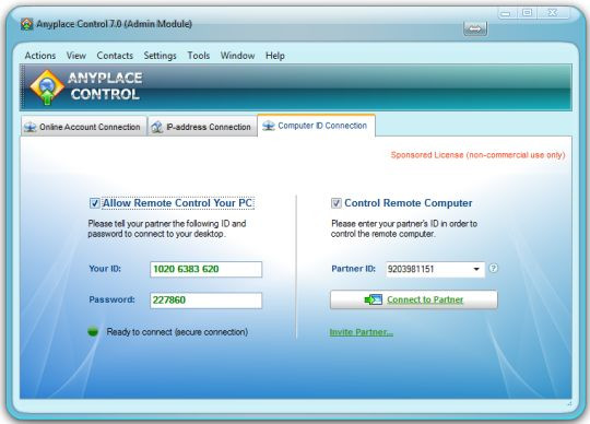 Anyplace Control