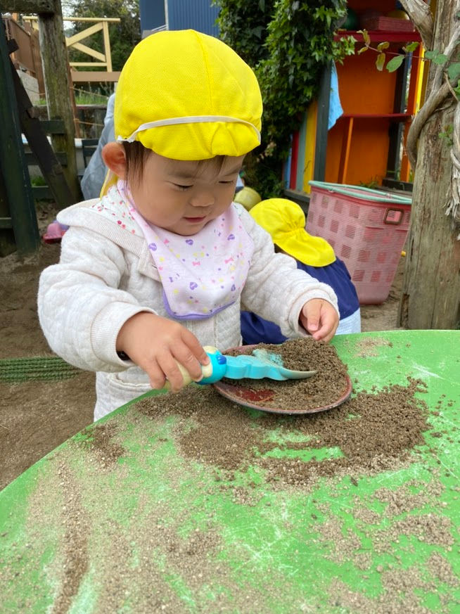 お砂場あそび