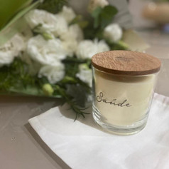 Silk em copo para vela aromática