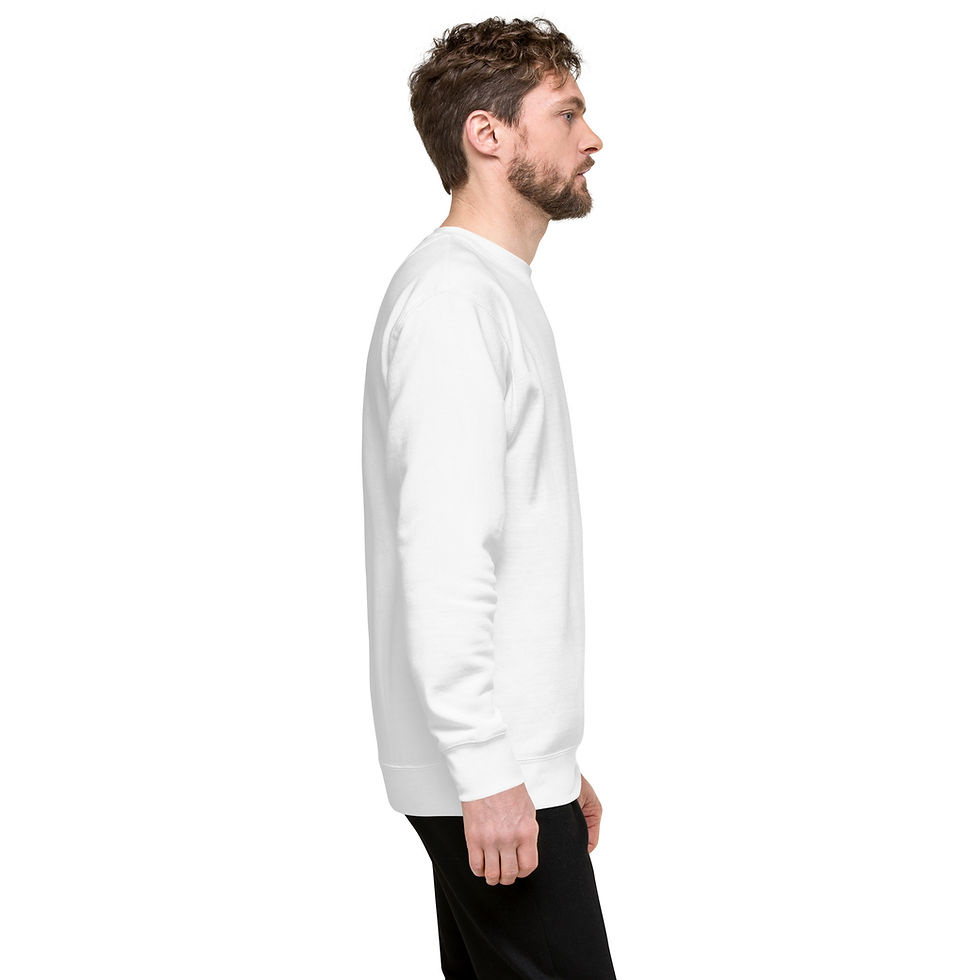 Thumbnail: Chevening Premium Sweatshirt   I   White Logo, UNISEX
