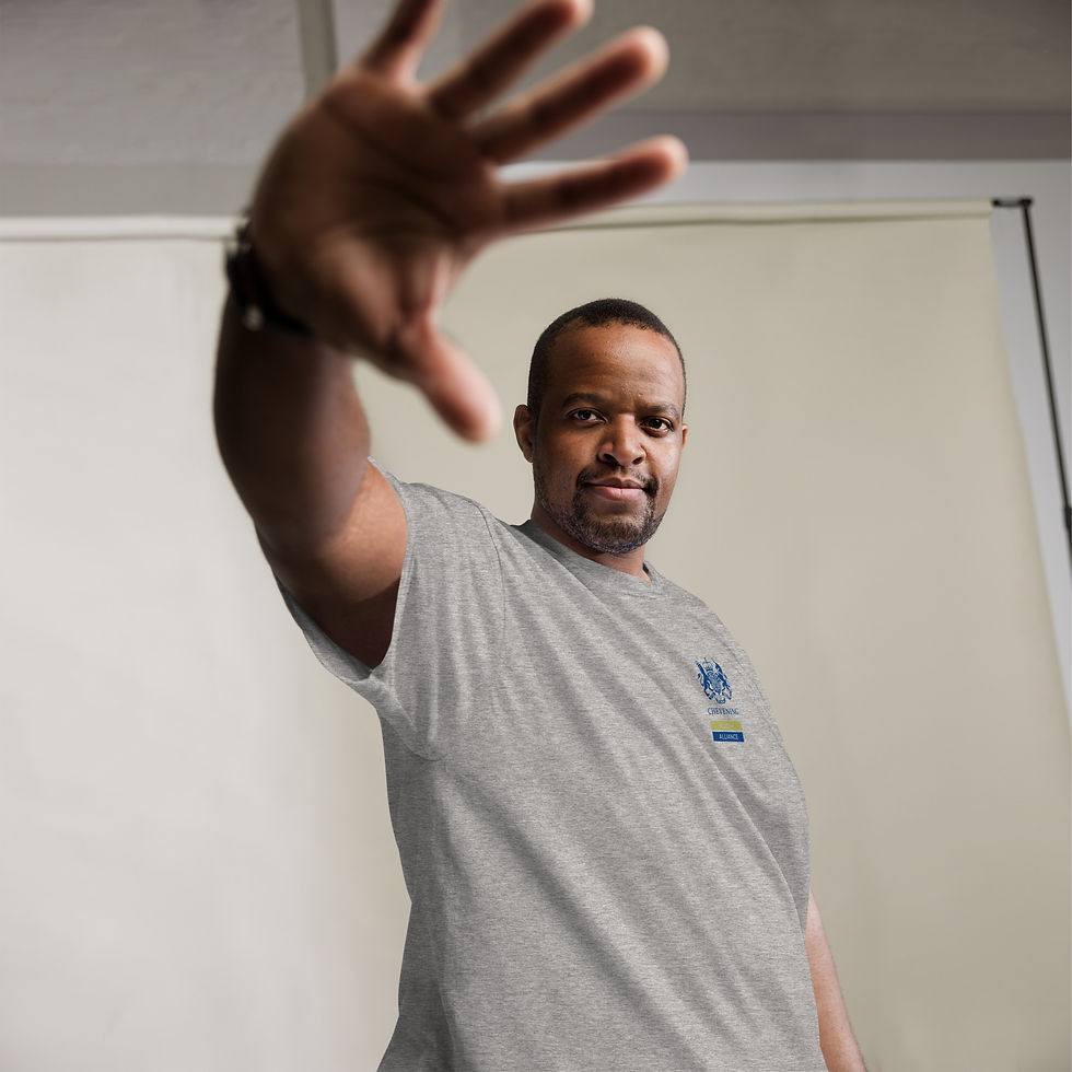 Thumbnail: Chevening Alumni Alliance T-shirt   I   Blue Logo, UNISEX