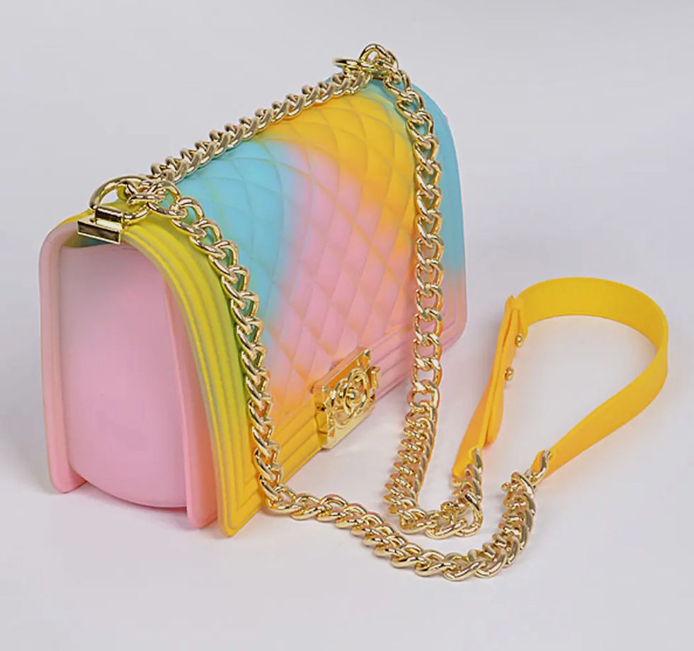 Thumbnail: DABC “Eva Collection” Jelly Luxury Handbag