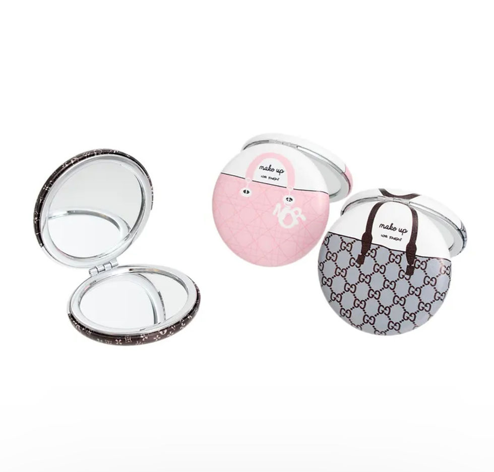Thumbnail: DABC Round Mono Compact Mirrors 