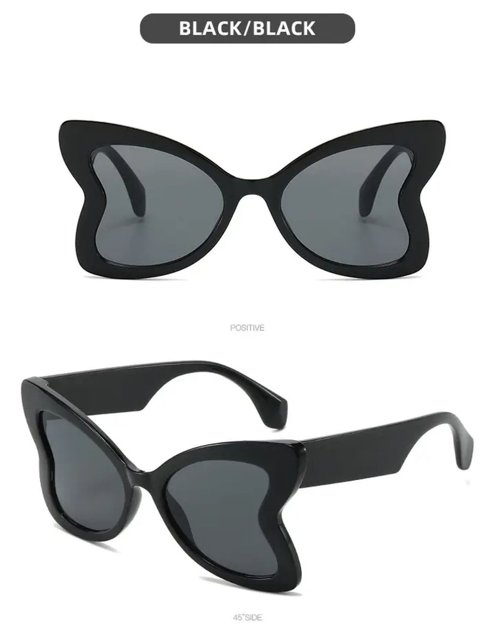 Thumbnail: DABC “Bianca Collection” Butterfly Shape Sunglasses