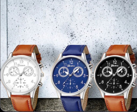 Thumbnail: DABC Men Everyday Fashion Watch