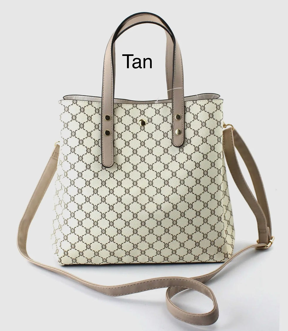 Thumbnail: DABC Medium Monogram Satchel 520 Bag