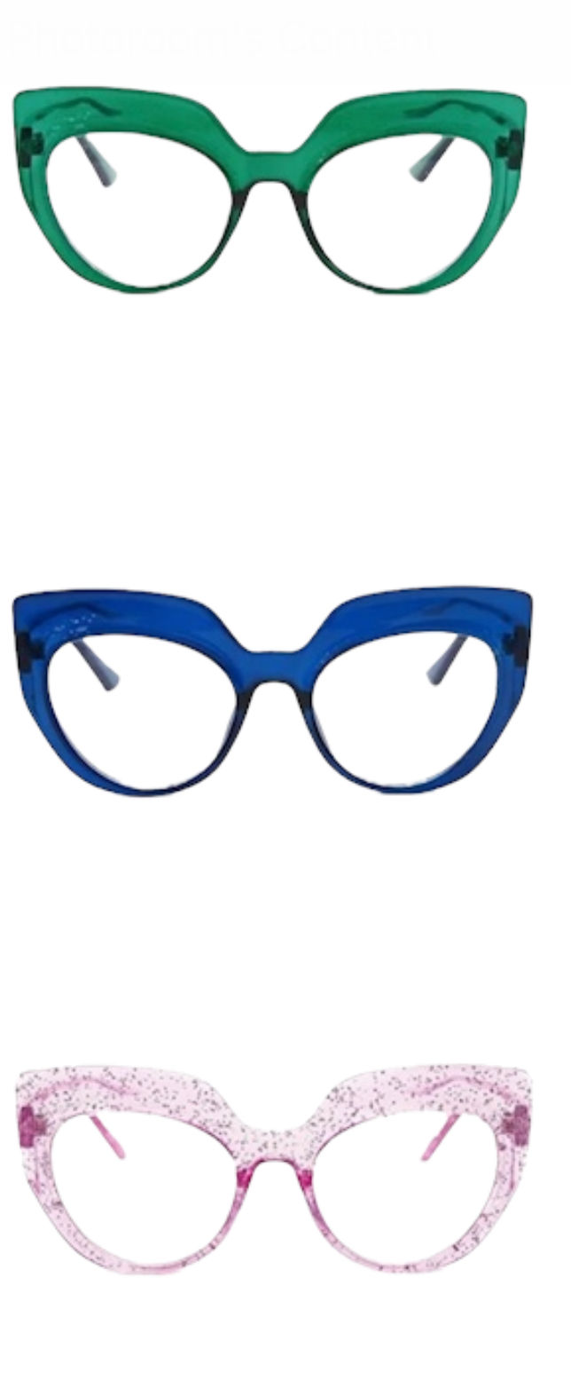 Thumbnail: DABC Vintage Cat Eye Glasses