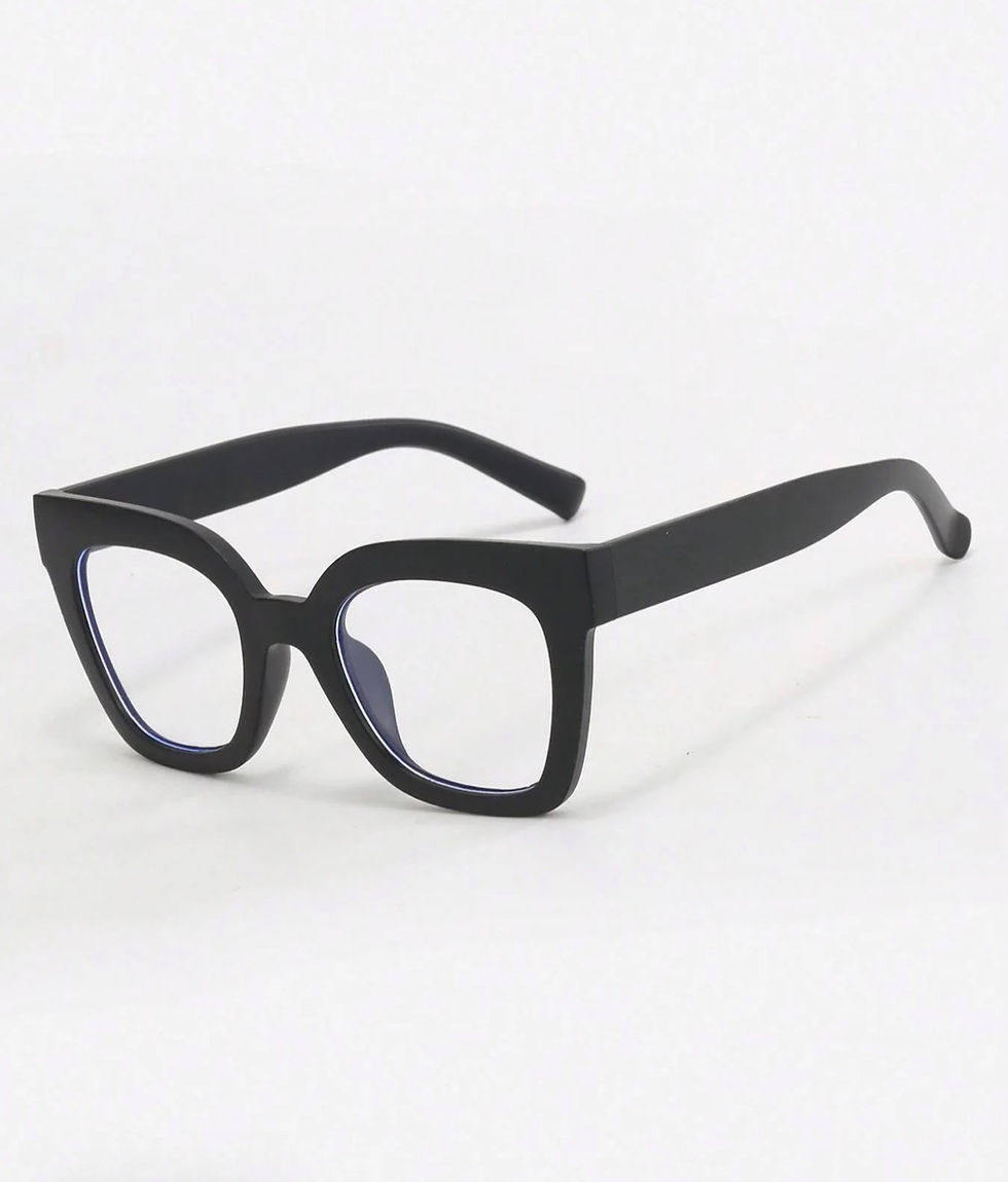 Thumbnail: DABC Matte Chic Cat Eye Glasses