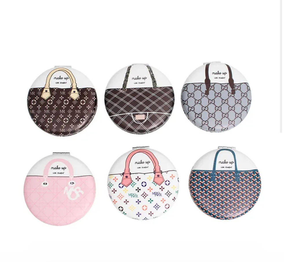 Thumbnail: DABC Round Mono Compact Mirrors 