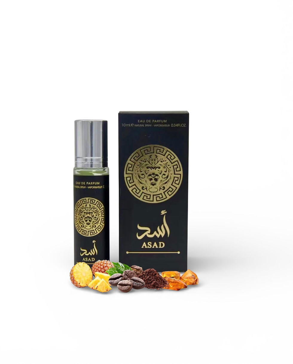 Thumbnail: DABC Lattafa Yara/Asad 4pc Roll-On Oil Perfume Set