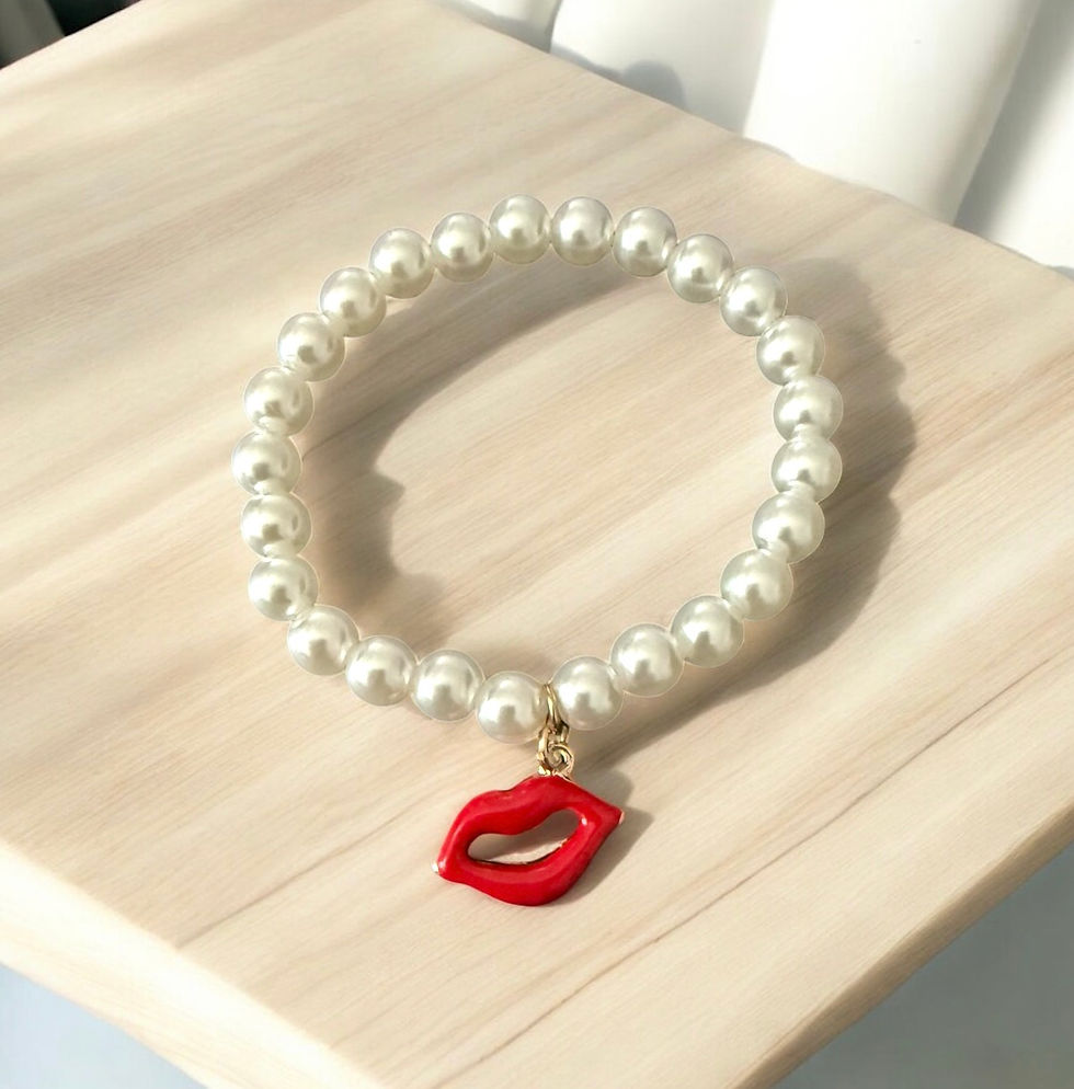 Thumbnail: DABC Pearl Boutique Charm Bracelets
