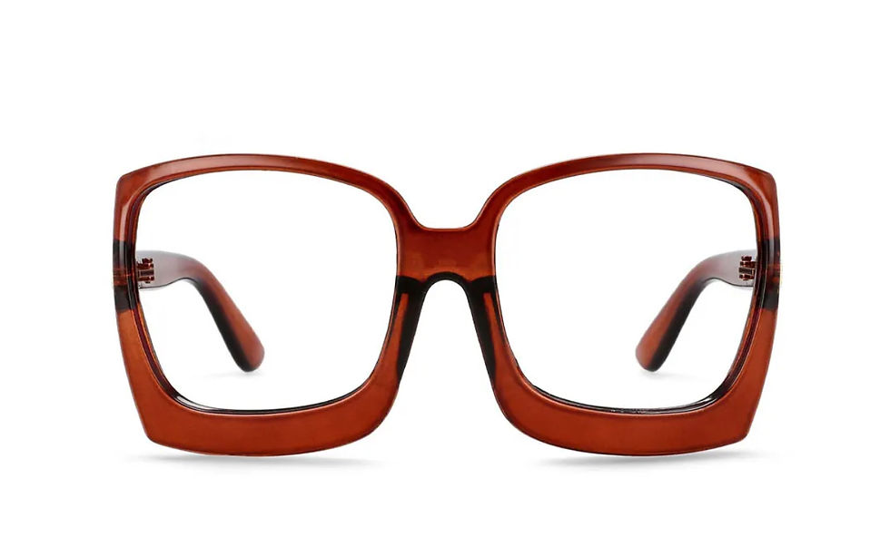 Thumbnail: DABC Oversized Square Frame Glasses